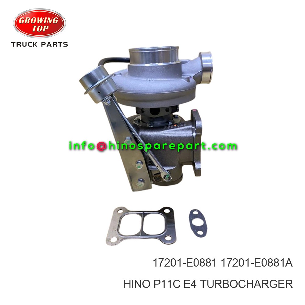 HINO P11C E4  TURBOCHARGER 17201-E0881 