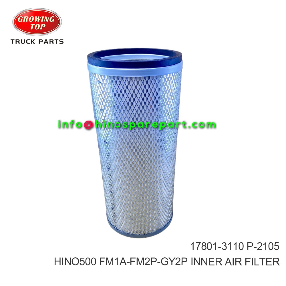 HINO500 FM1A-FM2P-GY2P INNER AIR FILTER 17801-3110