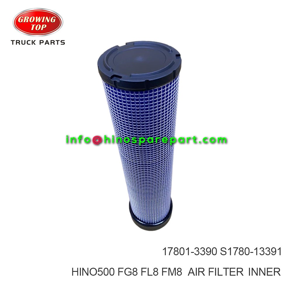 HINO500 FG8 FL8 FM8 AIR FILTER,INNER 17801-3390