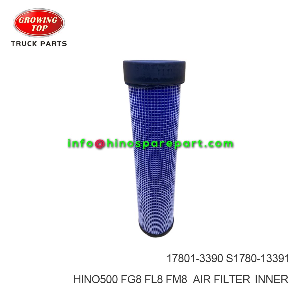 HINO500 FG8 FL8 FM8 AIR FILTER,INNER 17801-3390