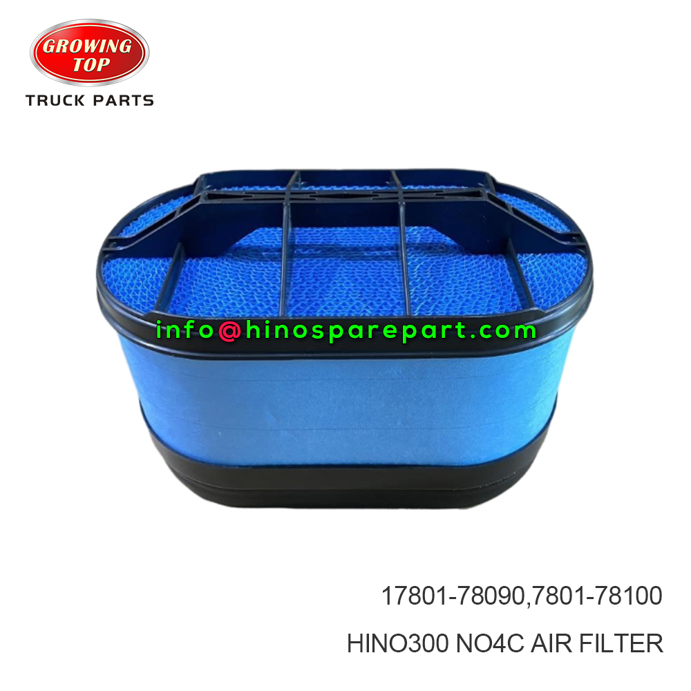 HINO300 NO4C  HIGH QUALITY AIR FILTER,17801-78090