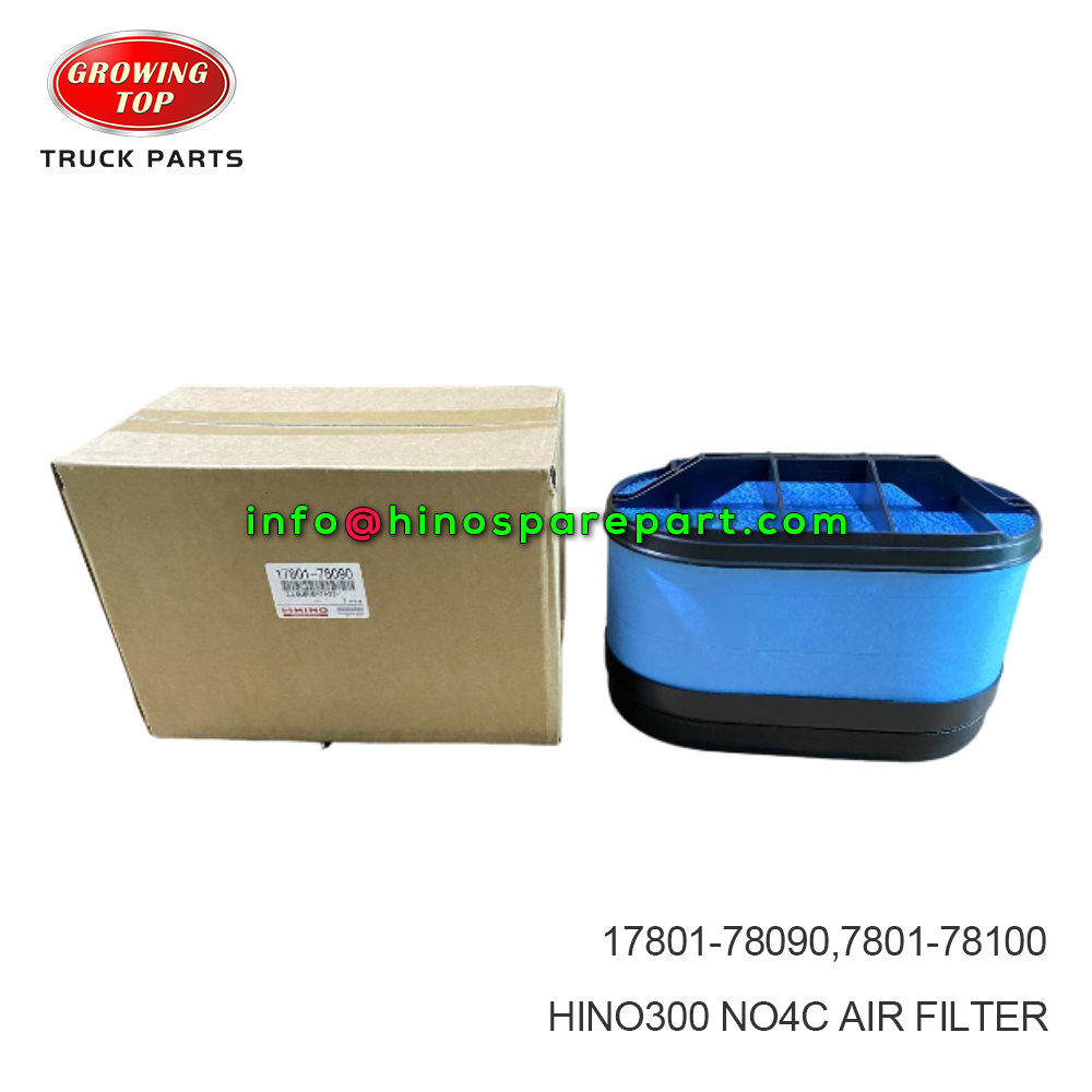 HINO300 NO4C  HIGH QUALITY AIR FILTER,17801-78090