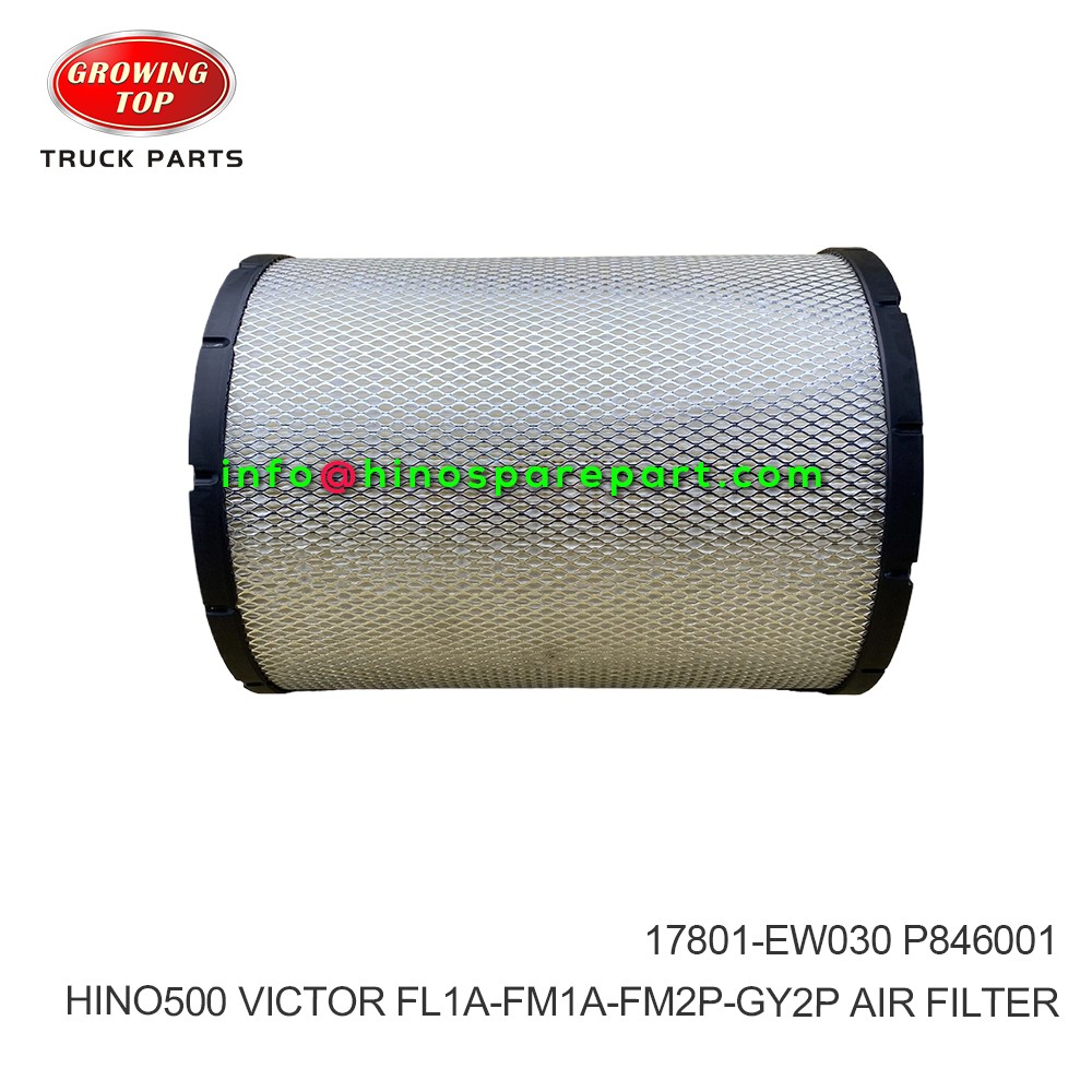 HINO500 VICTOR FL1A-FM1A-FM2P-GY2P AIR FILTER 17801-EW030