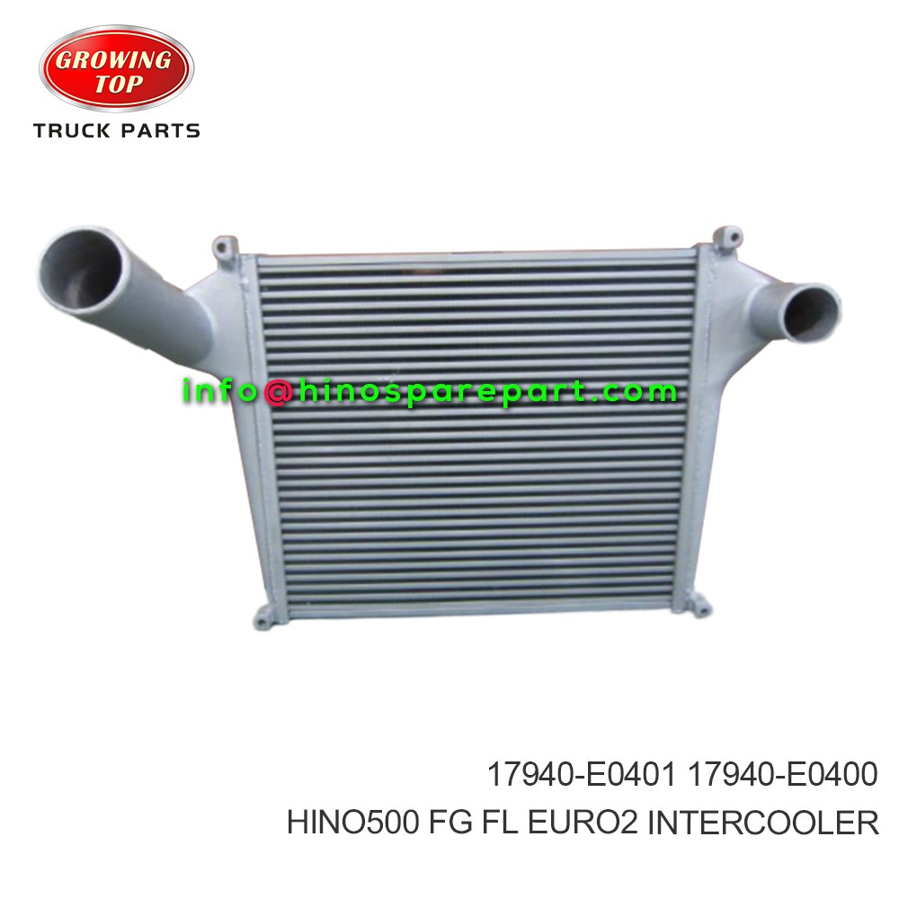 HINO500 FG FL EURO2  INTERCOOLER  17940-E0401