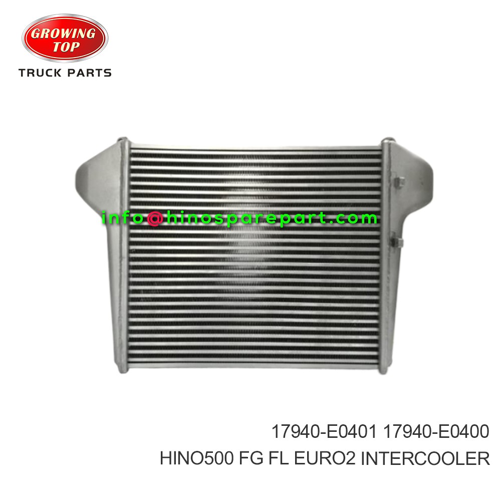 HINO500 FG FL EURO2  INTERCOOLER  17940-E0401