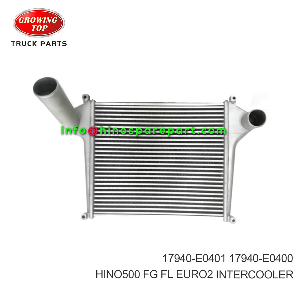 HINO500 FG FL EURO2  INTERCOOLER  17940-E0401