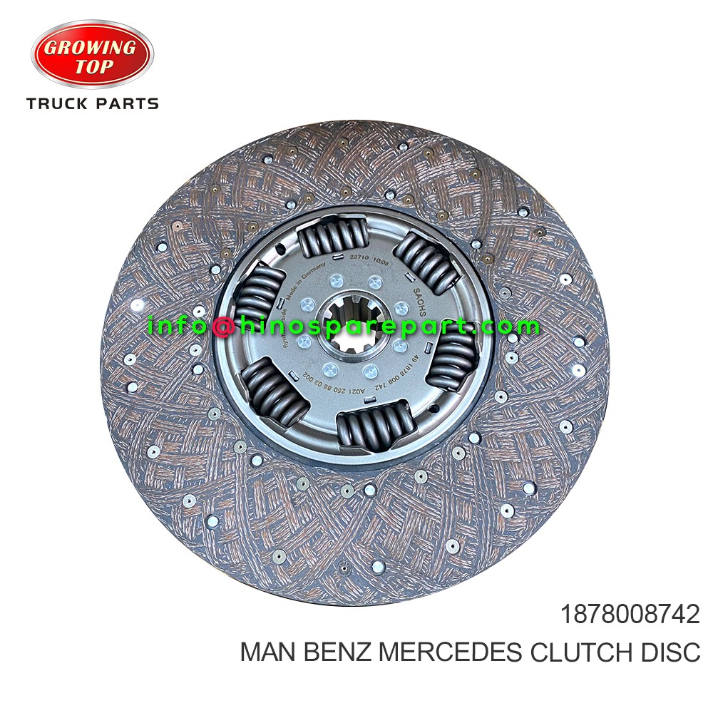 MAN BENZ MERCEDES CLUTCH DISC 1878008742