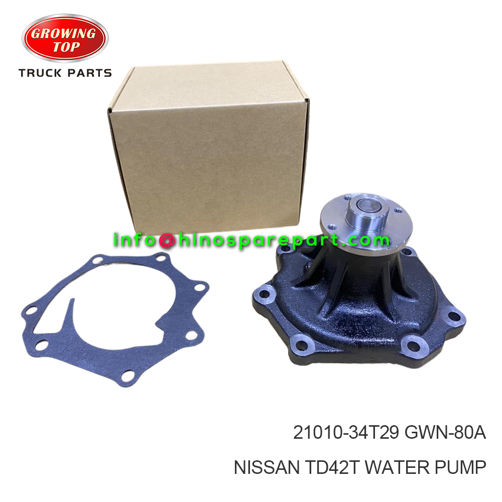 NISSAN TD42T WATER PUMP 21010-34T29