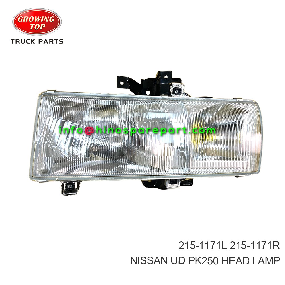 NISSAN UD PK250 HEAD LAMP 215-1171L