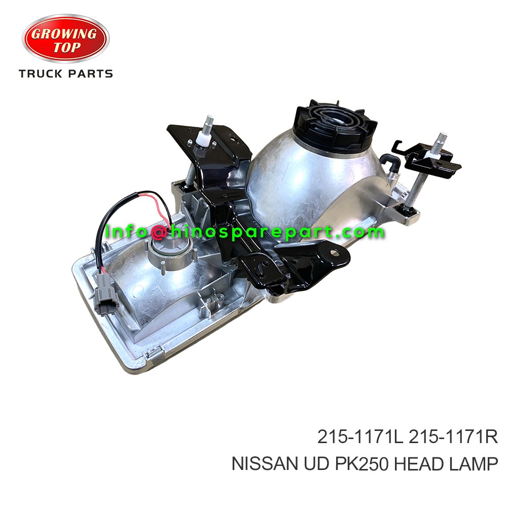 NISSAN UD PK250 HEAD LAMP 215-1171L