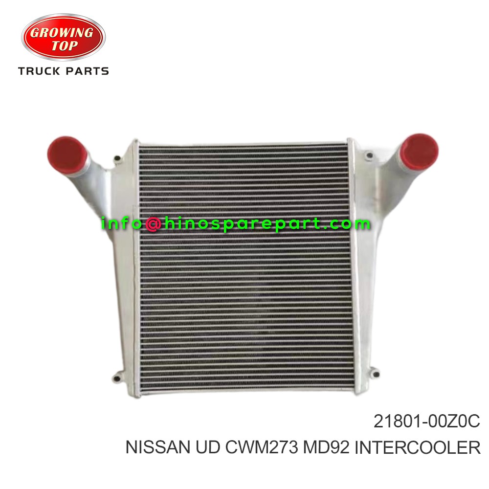 NISSAN UD CWM273 MD92  INTERCOOLER  21801-00Z0C