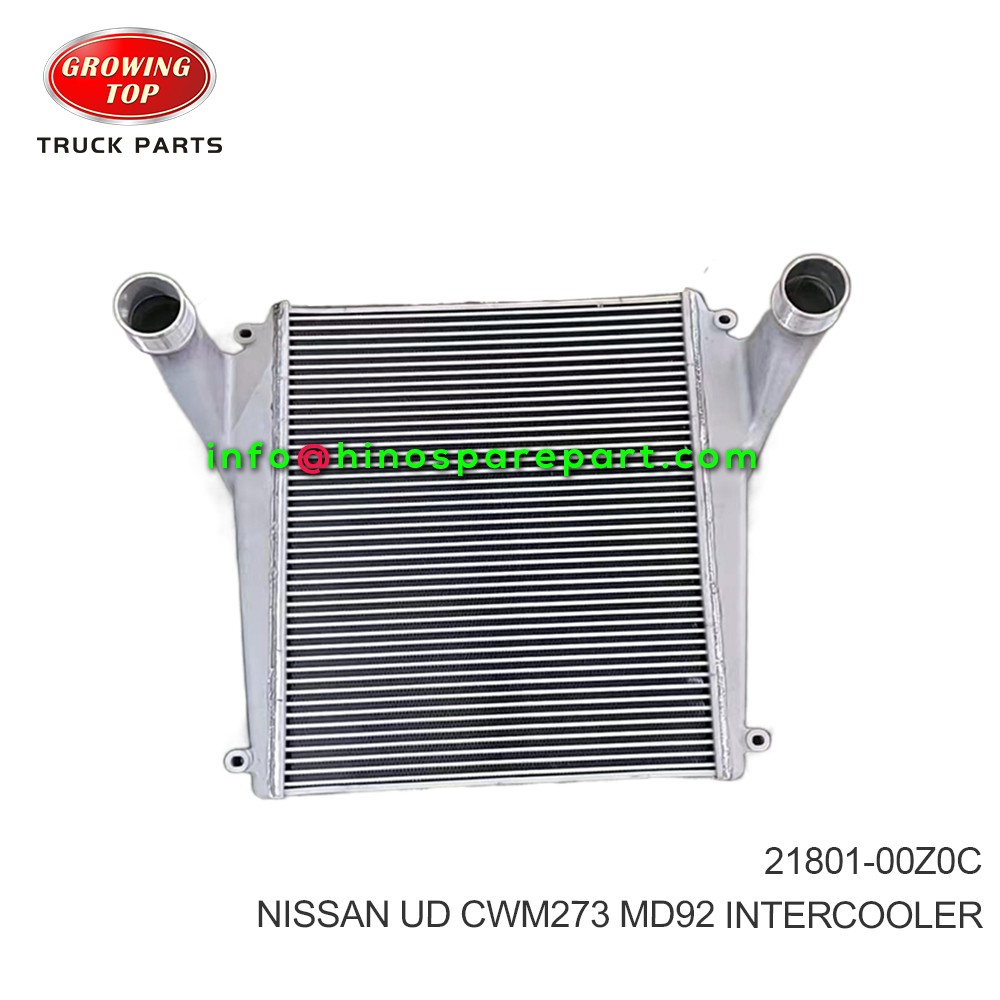 NISSAN UD CWM273 MD92  INTERCOOLER  21801-00Z0C