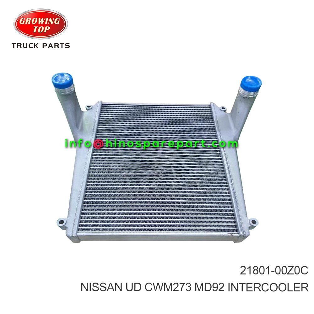 NISSAN UD CWM273 MD92  INTERCOOLER  21801-00Z0C