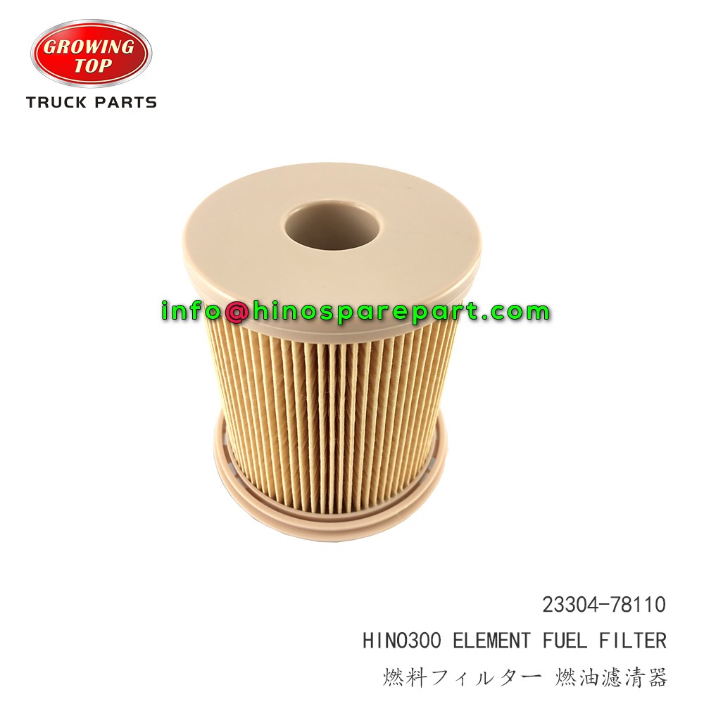 STOCK AVAILABLE HINO300 ELEMENT FUEL FILTER