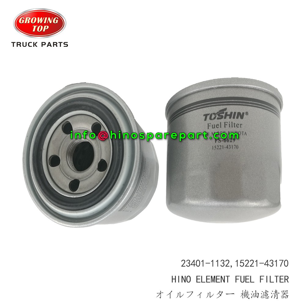 STOCK AVAILABLE HINO ELEMENT FUEL FILTER