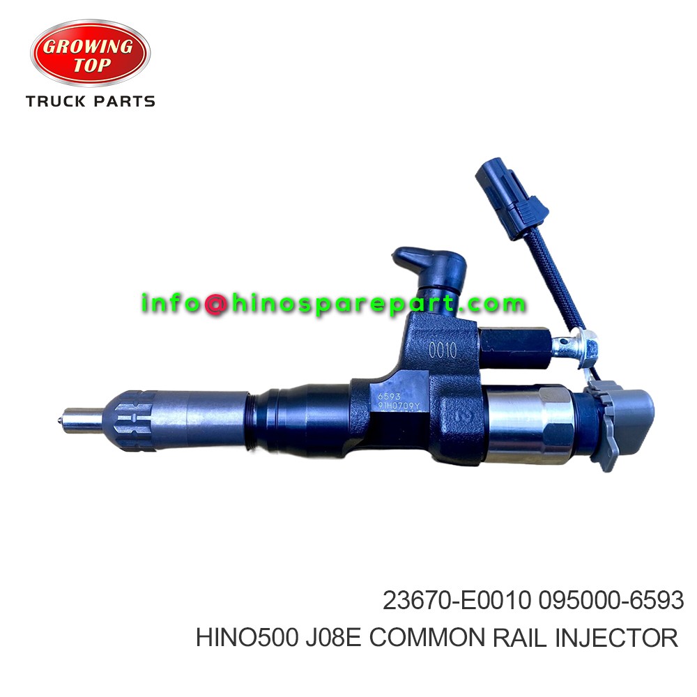 HINO500 J08E COMMON RAIL INJECTOR  23670-E0010