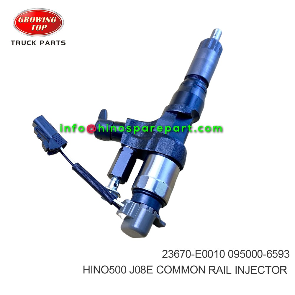 HINO500 J08E COMMON RAIL INJECTOR  23670-E0010