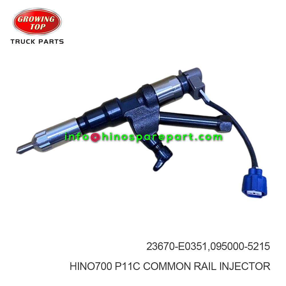 HINO700 P11C  COMMON RAIL INJECTOR 23670-E0351