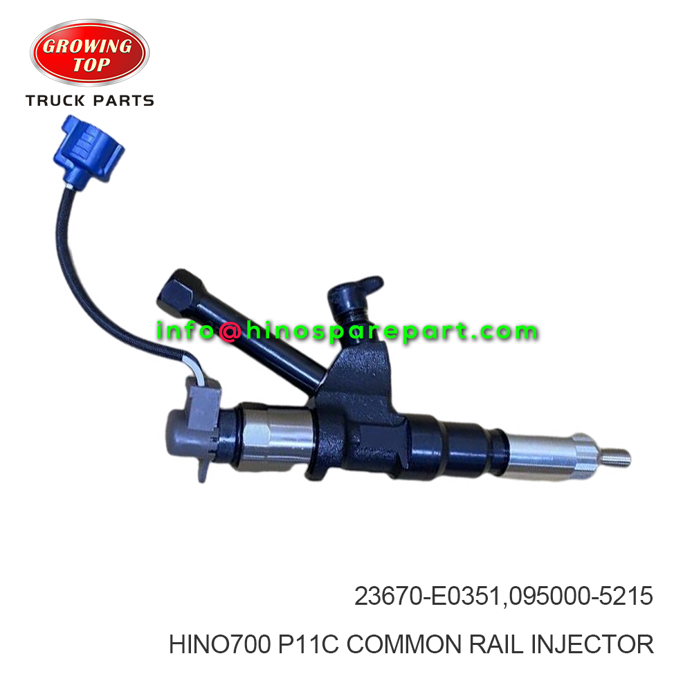 HINO700 P11C  COMMON RAIL INJECTOR 23670-E0351