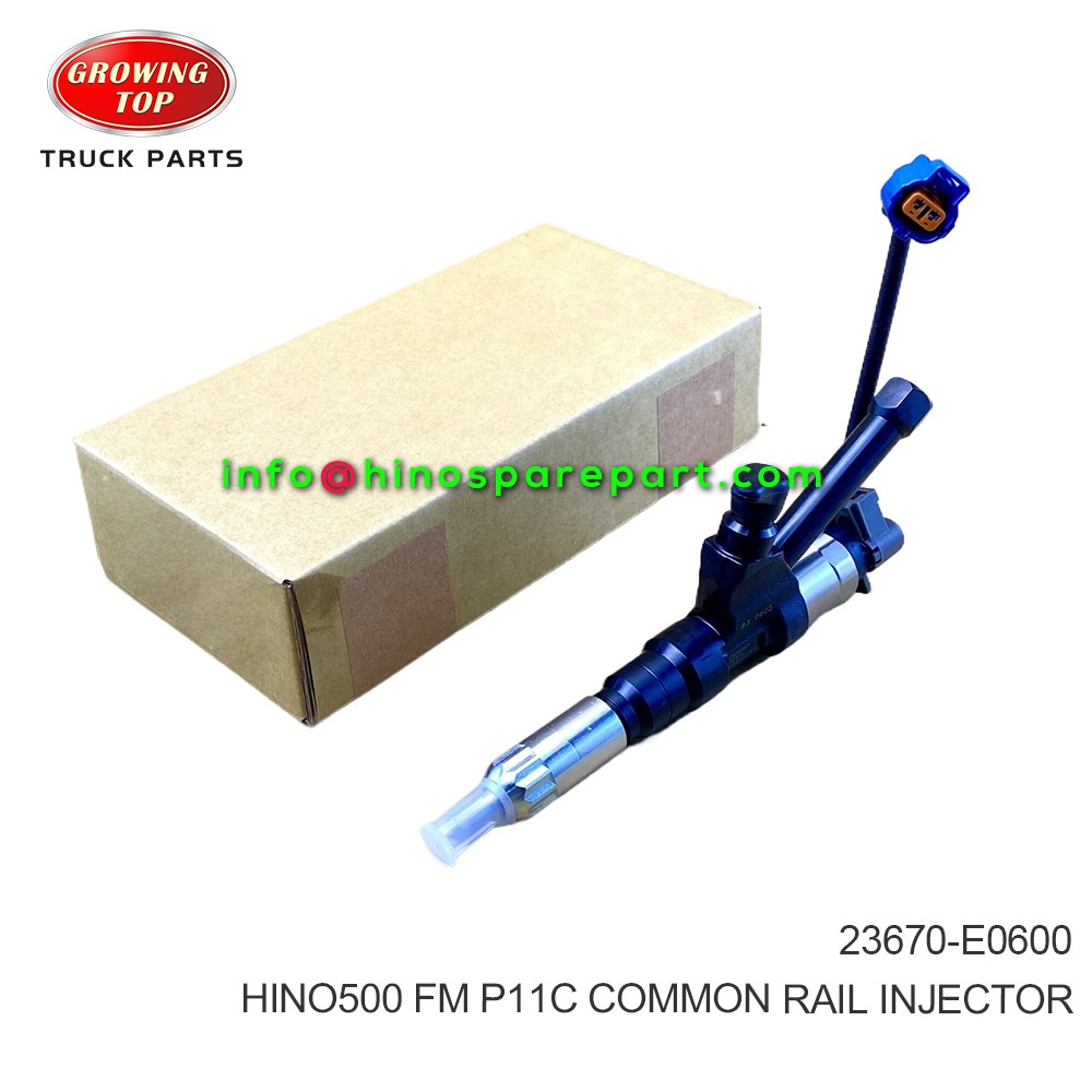 HINO500 FM P11C COMMON RAIL INJECTOR  23670-E0600