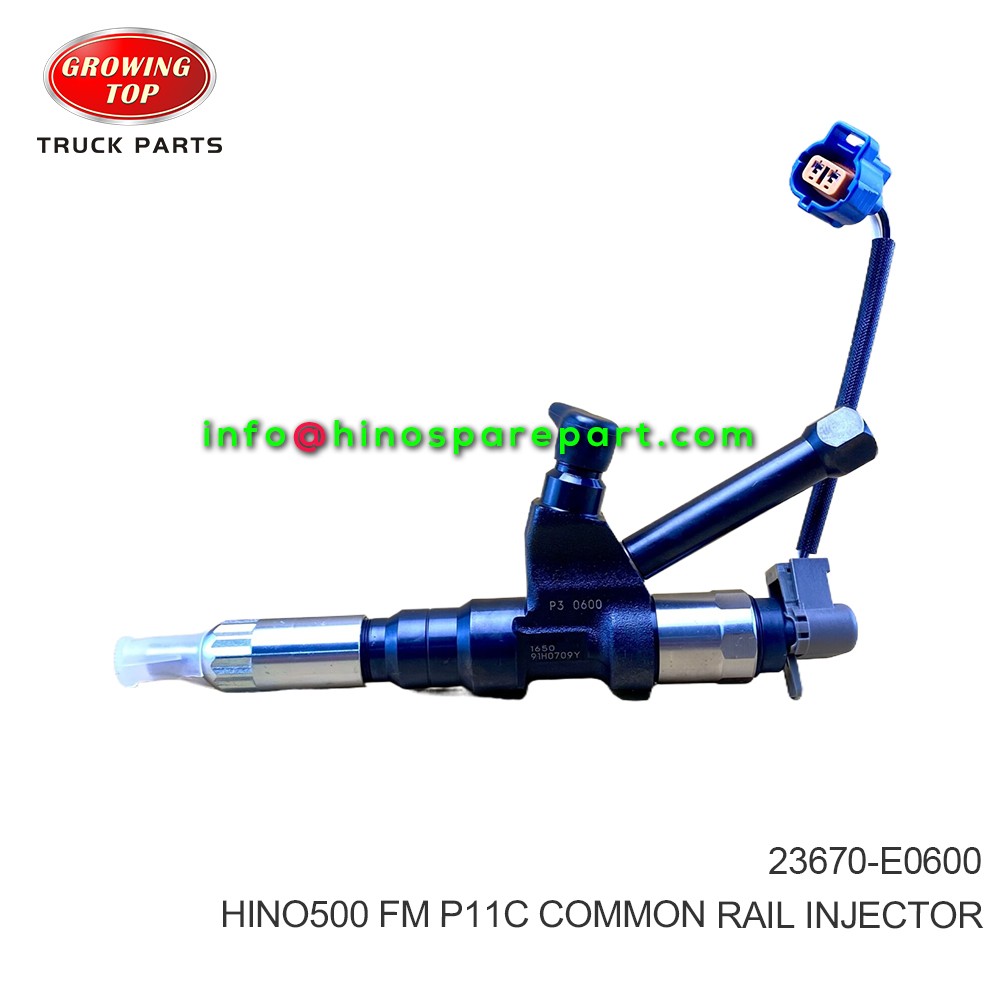 HINO500 FM P11C COMMON RAIL INJECTOR  23670-E0600