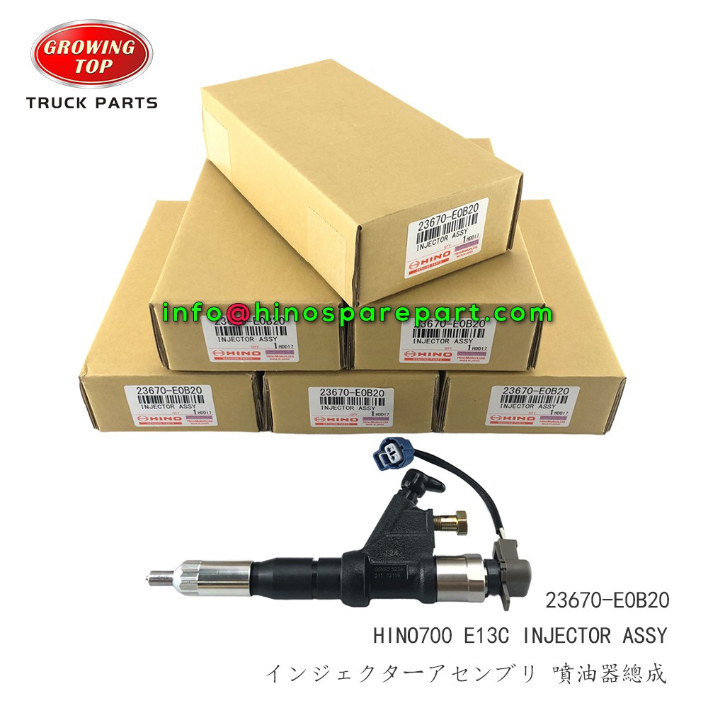 STOCK AVAILABLE HINO700 E13C INJECTOR ASSY