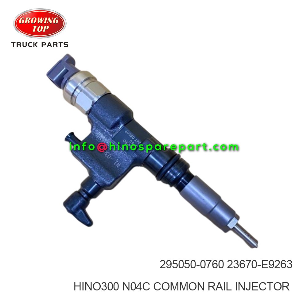 HINO300 N04C COMMON RAIL INJECTOR 23670-E9263