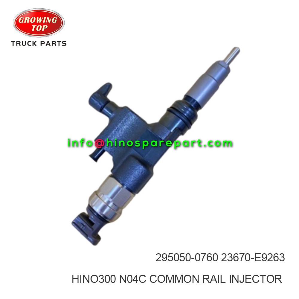 HINO300 N04C COMMON RAIL INJECTOR 23670-E9263