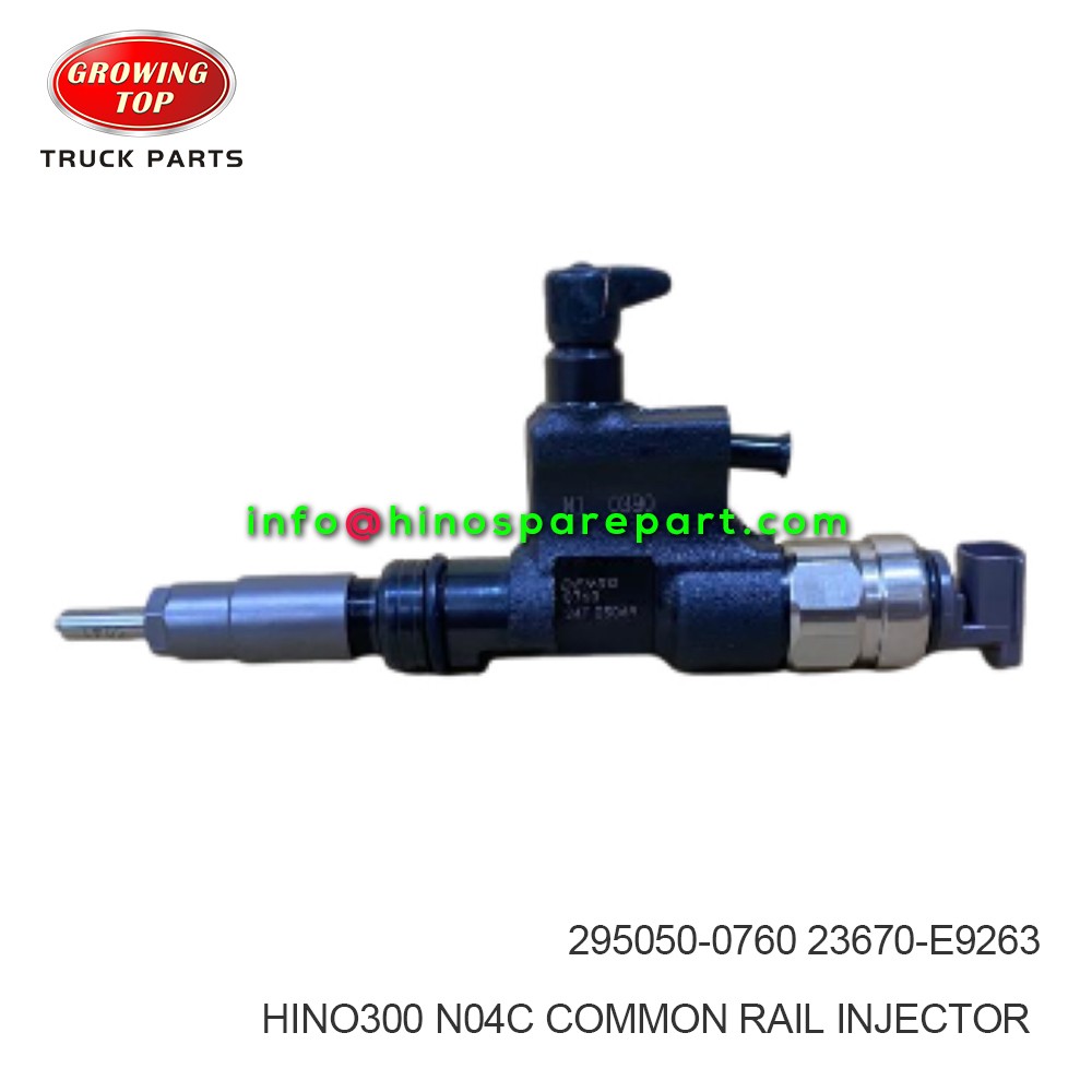 HINO300 N04C COMMON RAIL INJECTOR 23670-E9263