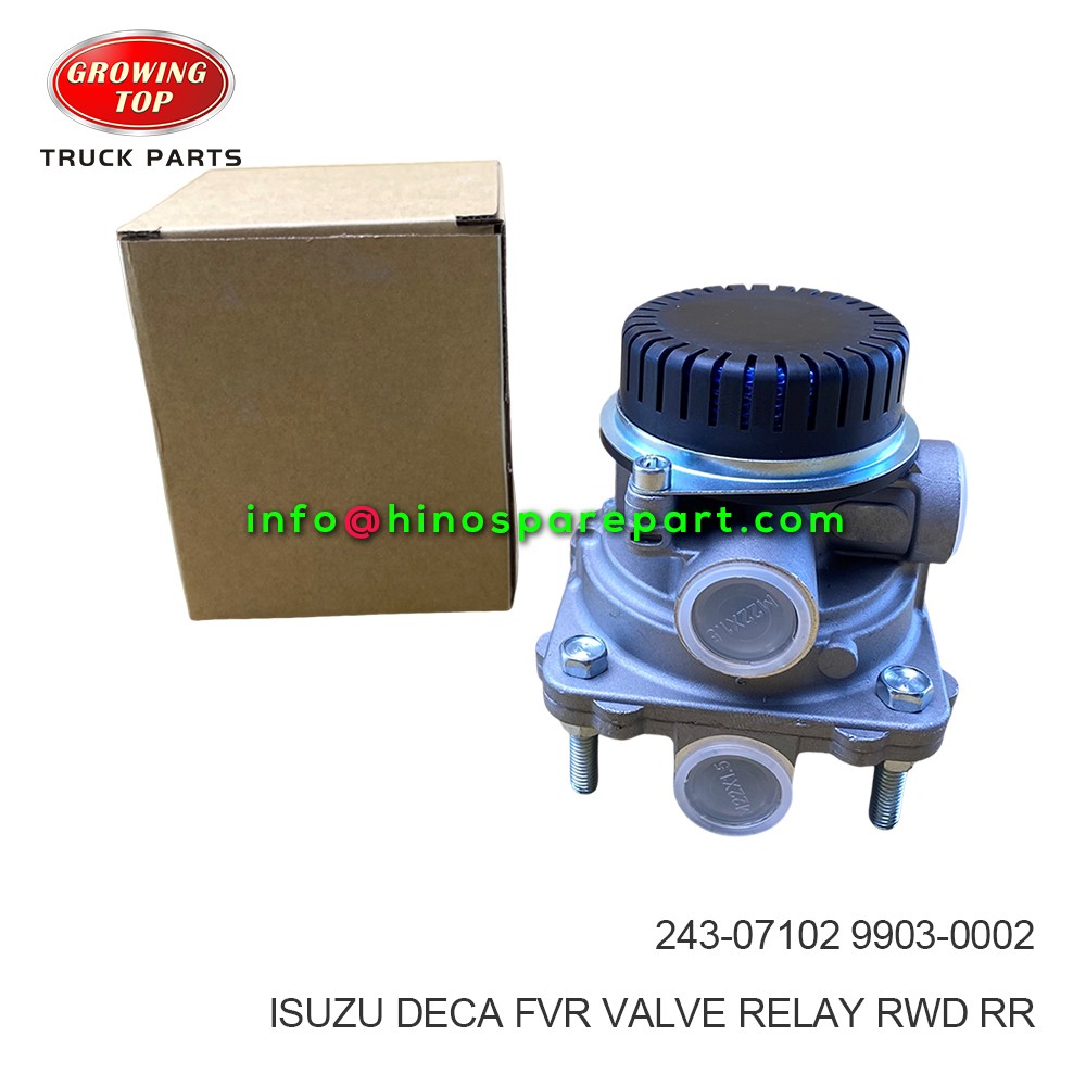 ISUZU DECA FVR VALVE RELAY RWD RR 243-07102