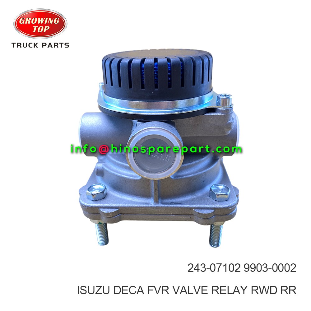 ISUZU DECA FVR VALVE RELAY RWD RR 243-07102