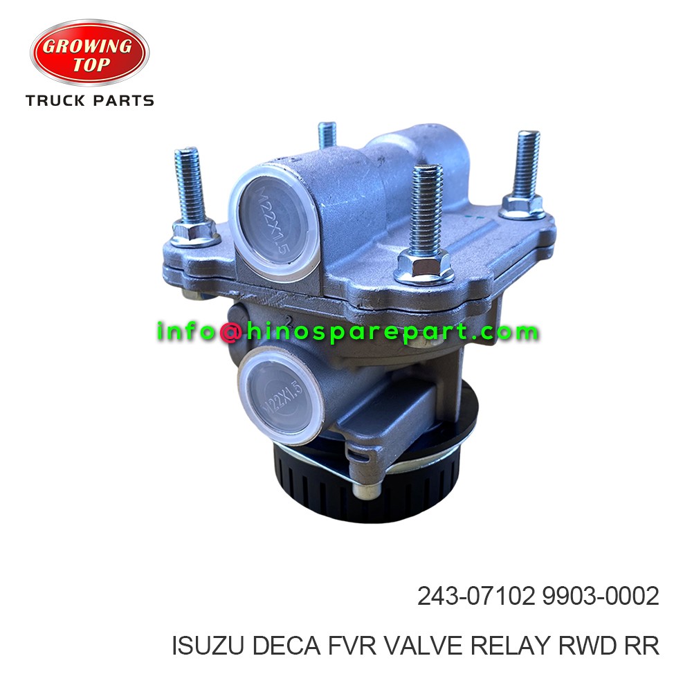 ISUZU DECA FVR VALVE RELAY RWD RR 243-07102