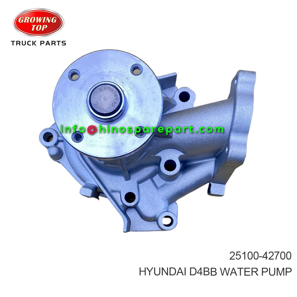 HYUNDAI D4BB  WATER PUMP  25100-42700