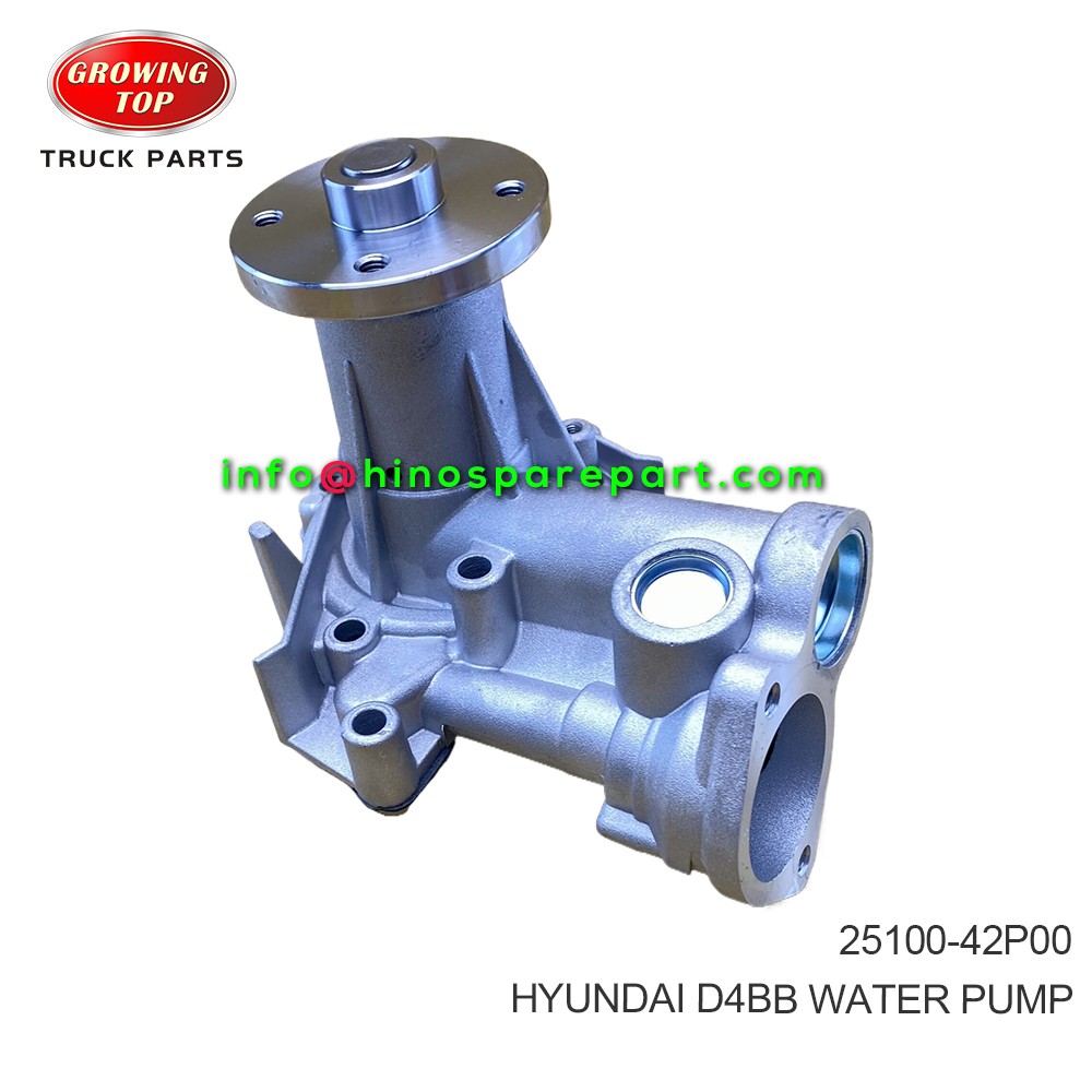 HYUNDAI D4BB  WATER PUMP  25100-42P00