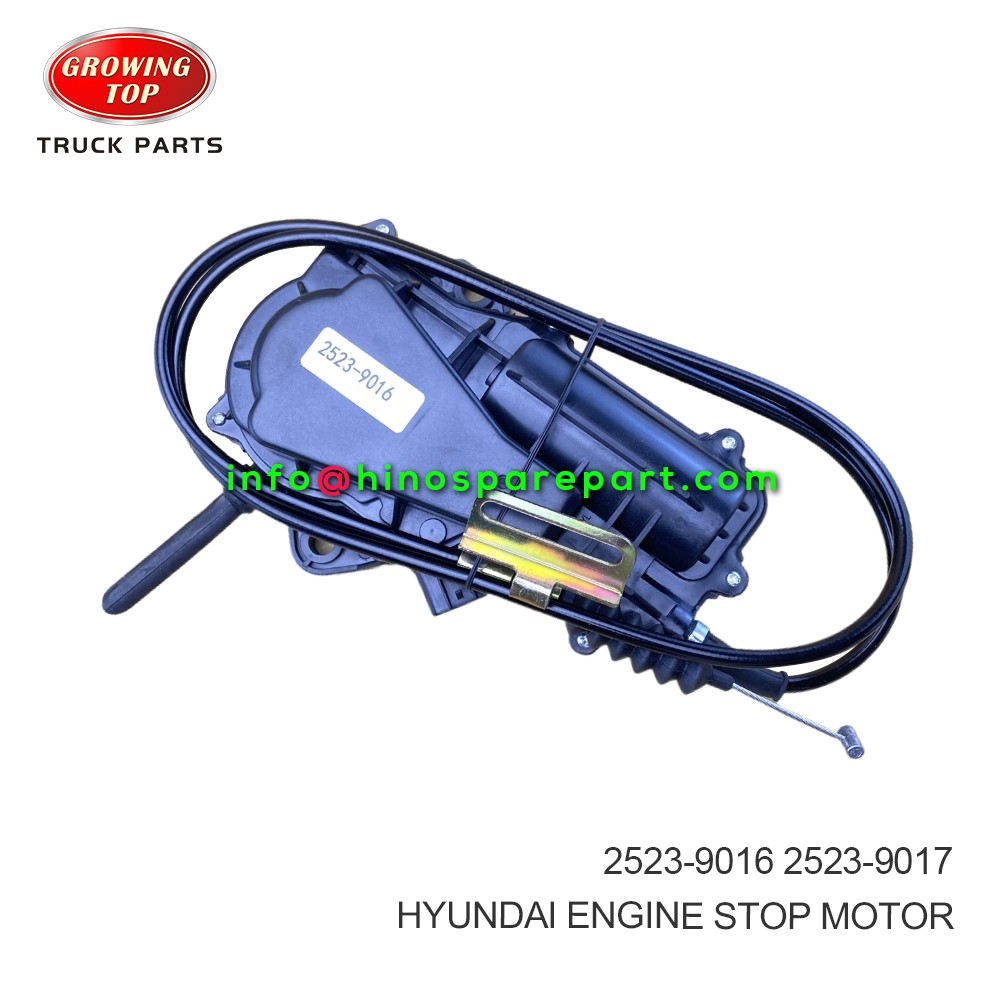 HYUNDAI ENGINE STOP MOTOR 2523-9016