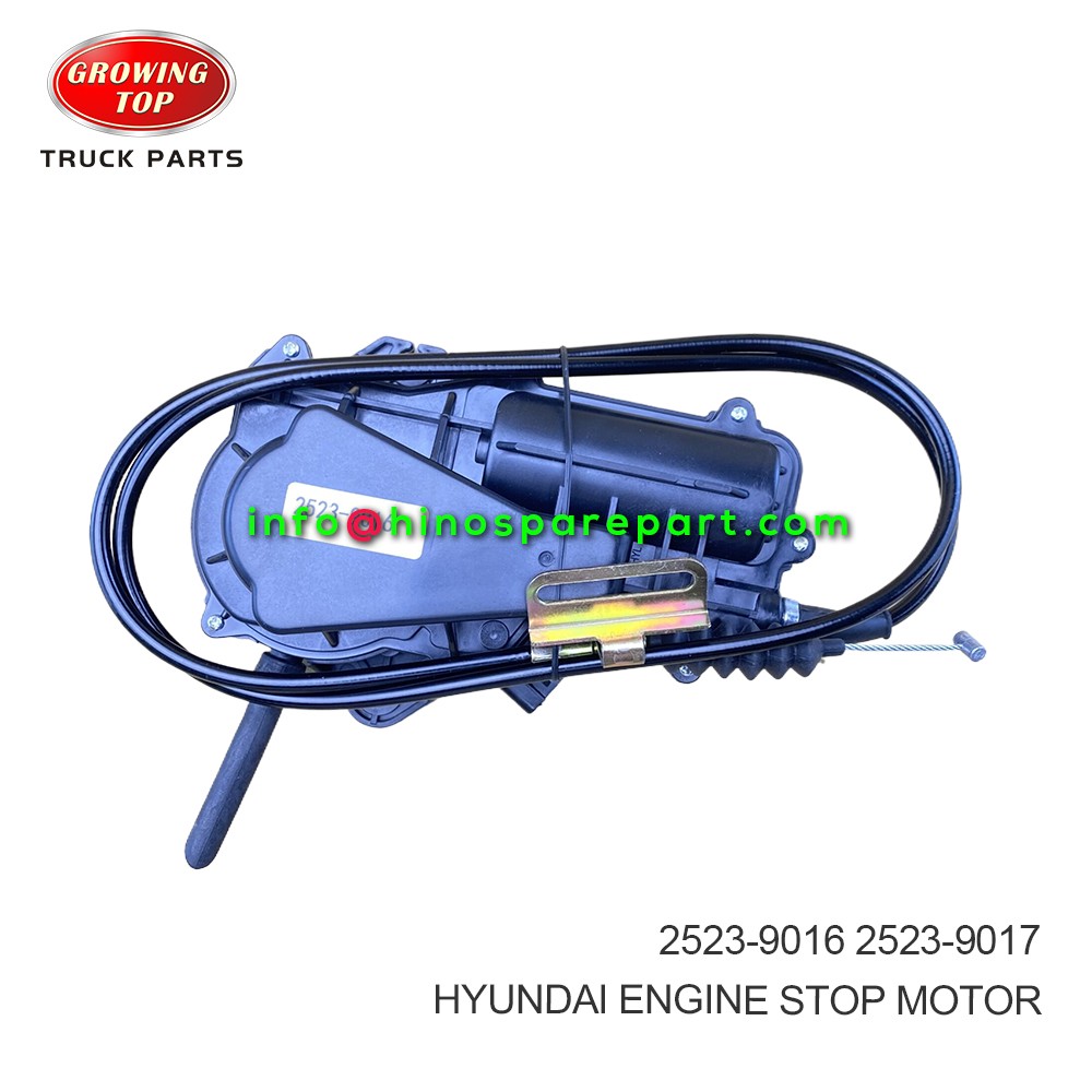 HYUNDAI ENGINE STOP MOTOR 2523-9016