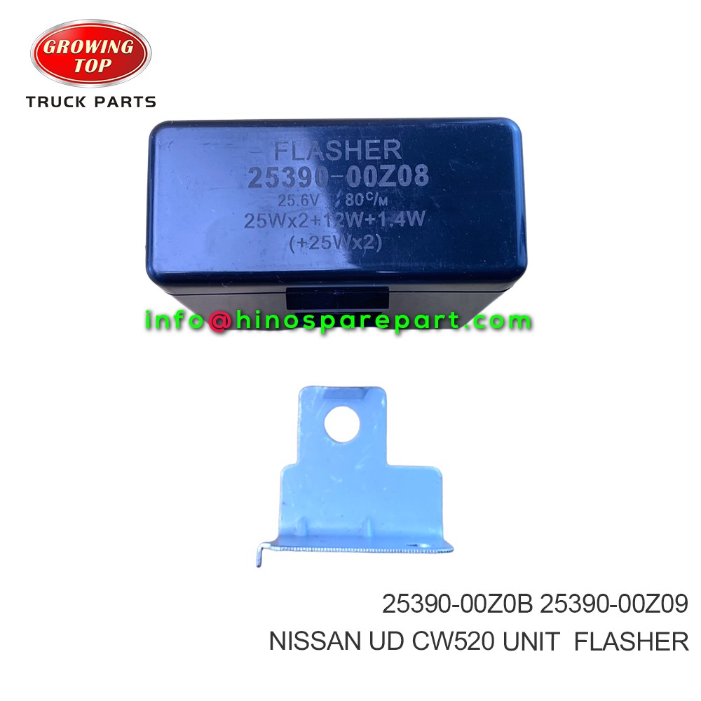 NISSAN UD CW520 UNIT  FLASHER 25390-00Z0B