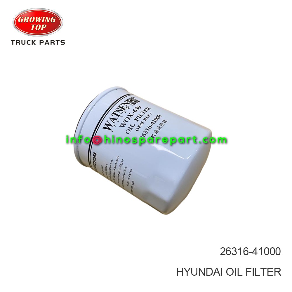HYUNDAI OIL FILTER 26316-41000