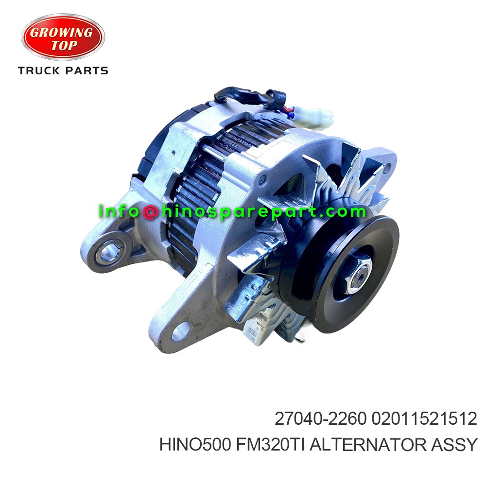 HINO500 FM320TI ALTERNATOR ASSY 27040-2260