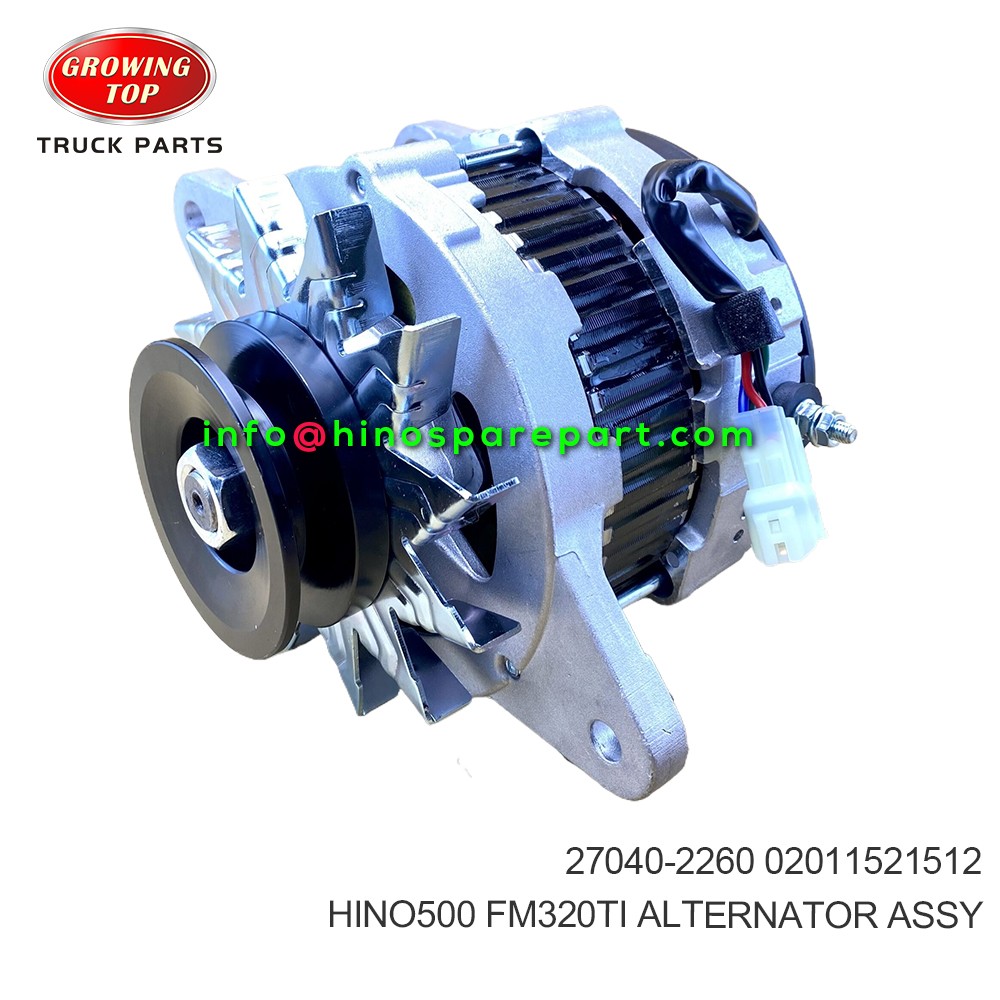 HINO500 FM320TI ALTERNATOR ASSY 27040-2260