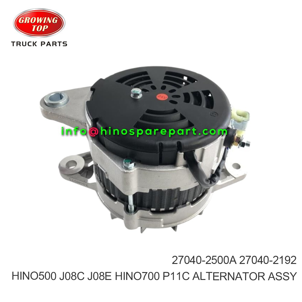 HINO500 J08C J08E HINO700 P11C ALTERNATOR ASSY 27040-2500A