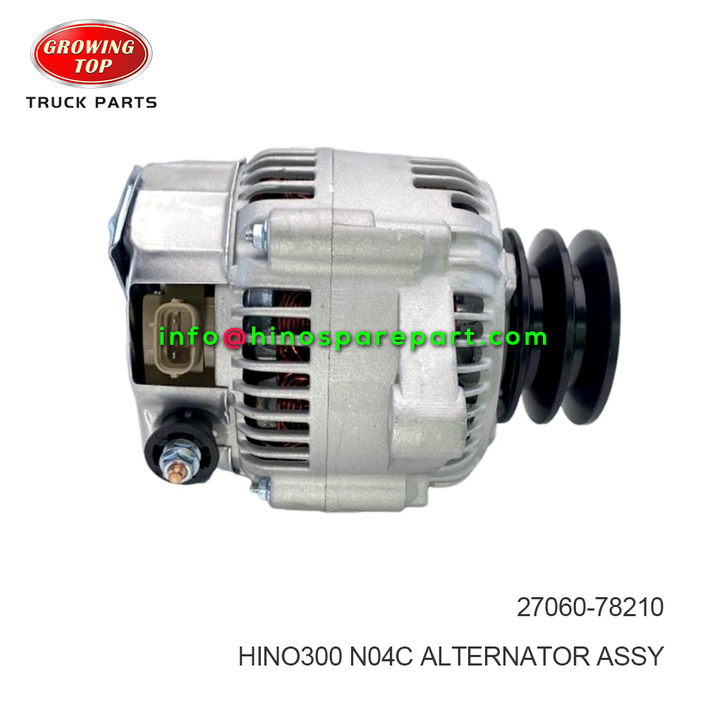 HINO300 N04C ALTERNATOR ASSY 27060-78210