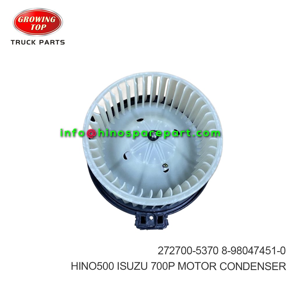 HINO500 ISUZU 700P MOTOR CONDENSER 272700-5370