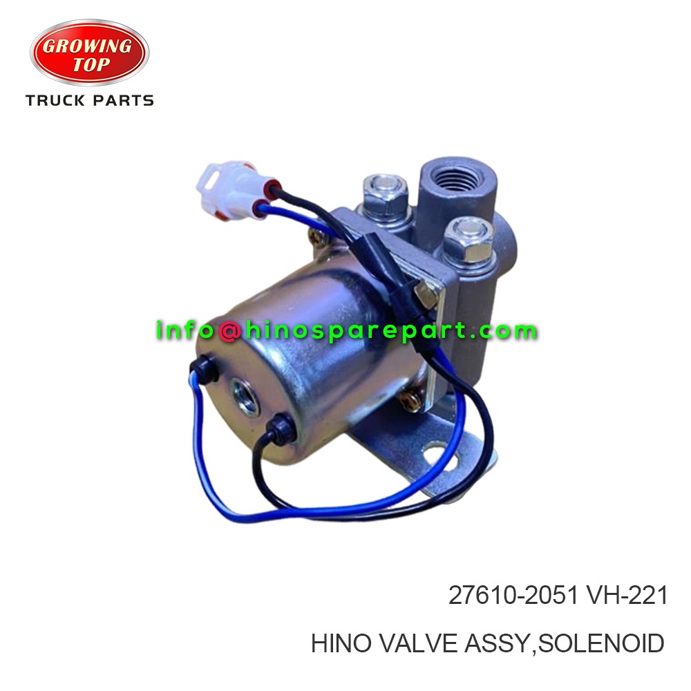 HINO VALVE ASSY,SOLENOID 27610-2051