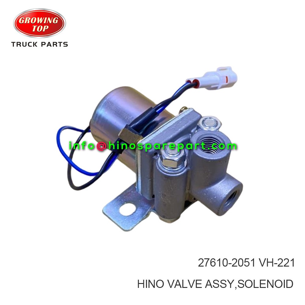 HINO VALVE ASSY,SOLENOID 27610-2051