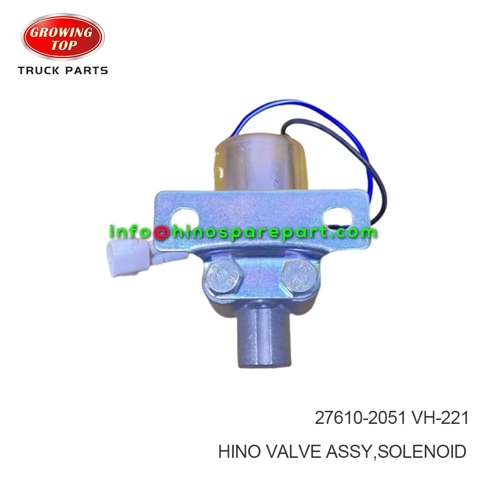 HINO VALVE ASSY,SOLENOID 27610-2051