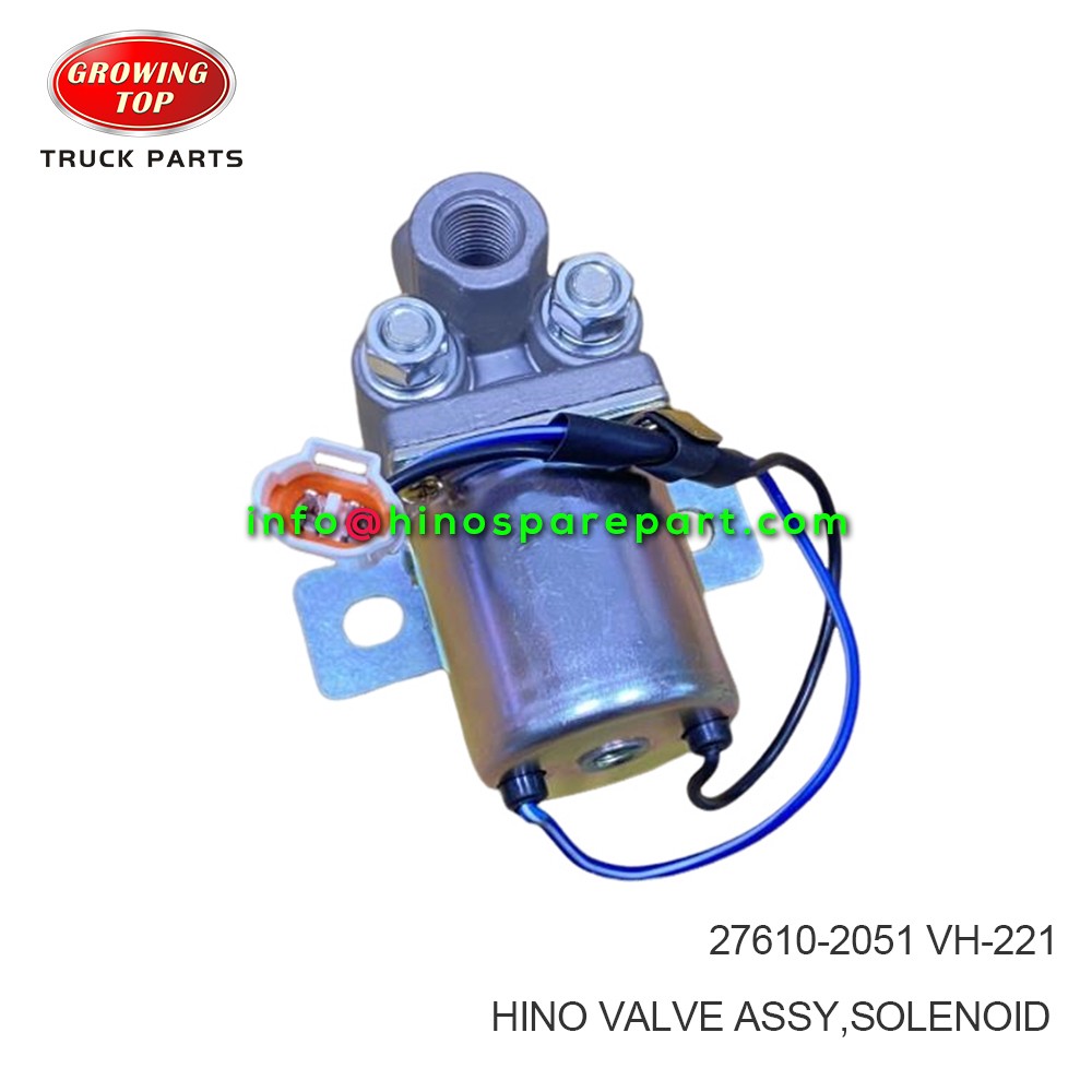 HINO VALVE ASSY,SOLENOID 27610-2051