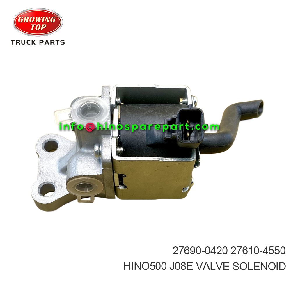 HINO500 J08E VALVE SOLENOID 27690-0420