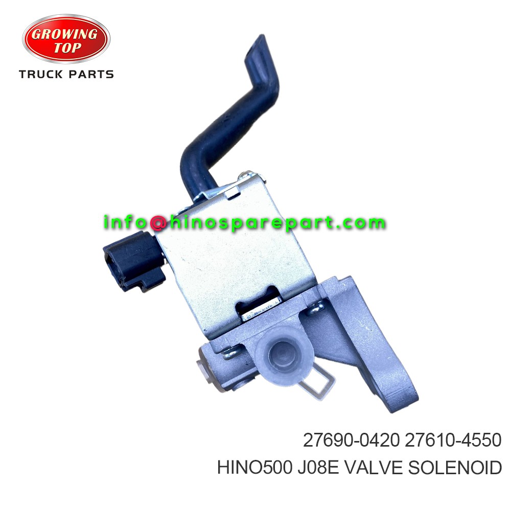 HINO500 J08E VALVE SOLENOID 27690-0420