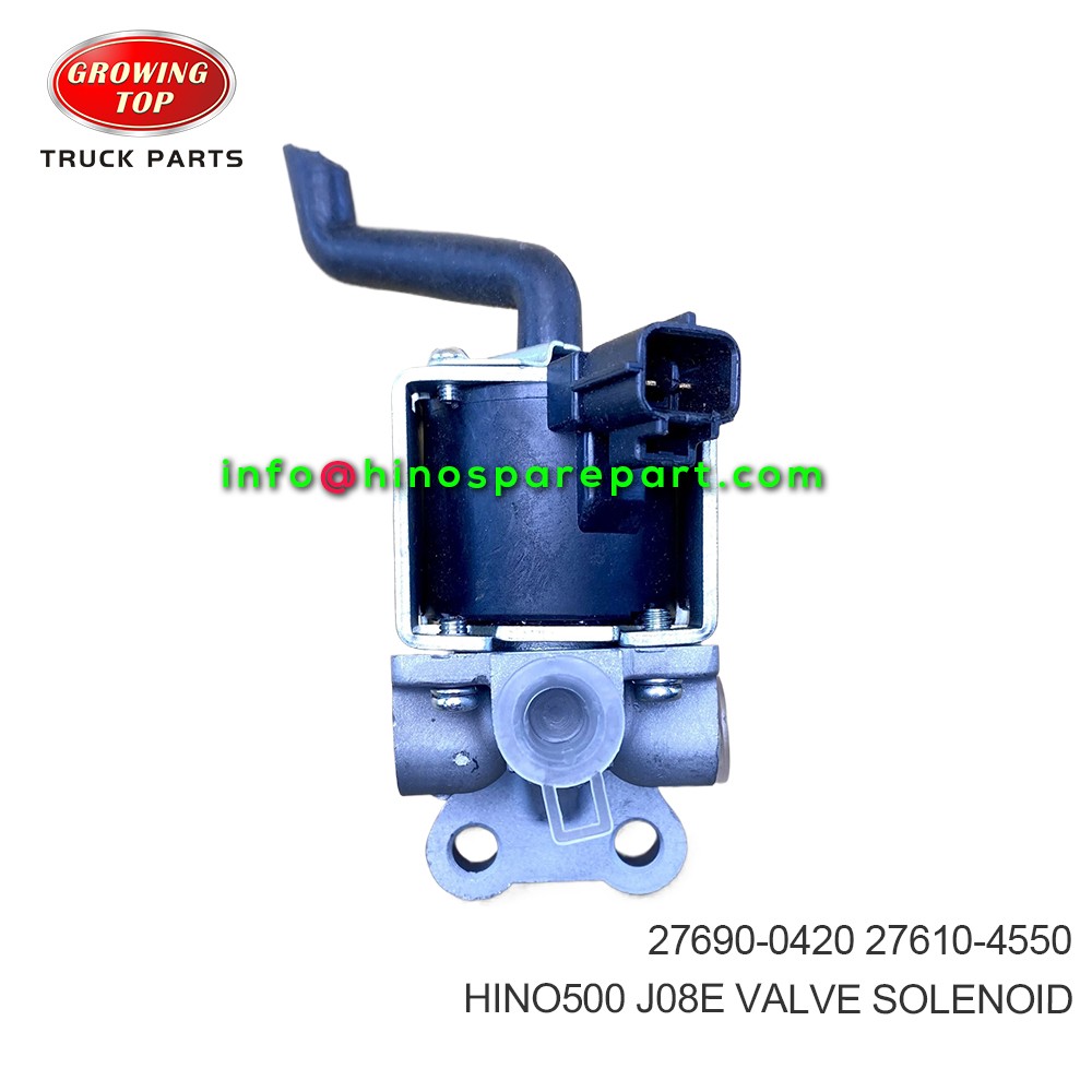 HINO500 J08E VALVE SOLENOID 27690-0420